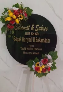 Papan Akrilik Ucapan Ulang Tahun Palmerah